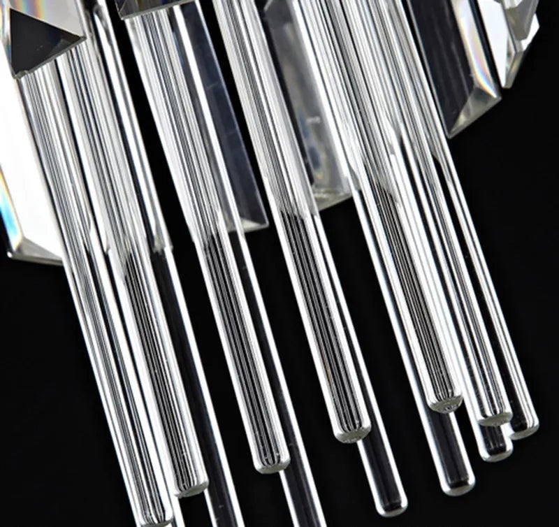 Creative Crystal LED Chandelier Pendant Lamp – E14 Hanging Light