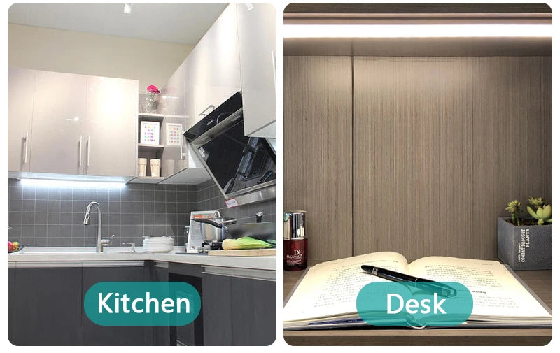 Super Bright LED Under Cabinet Light – Kitchen Tube Light