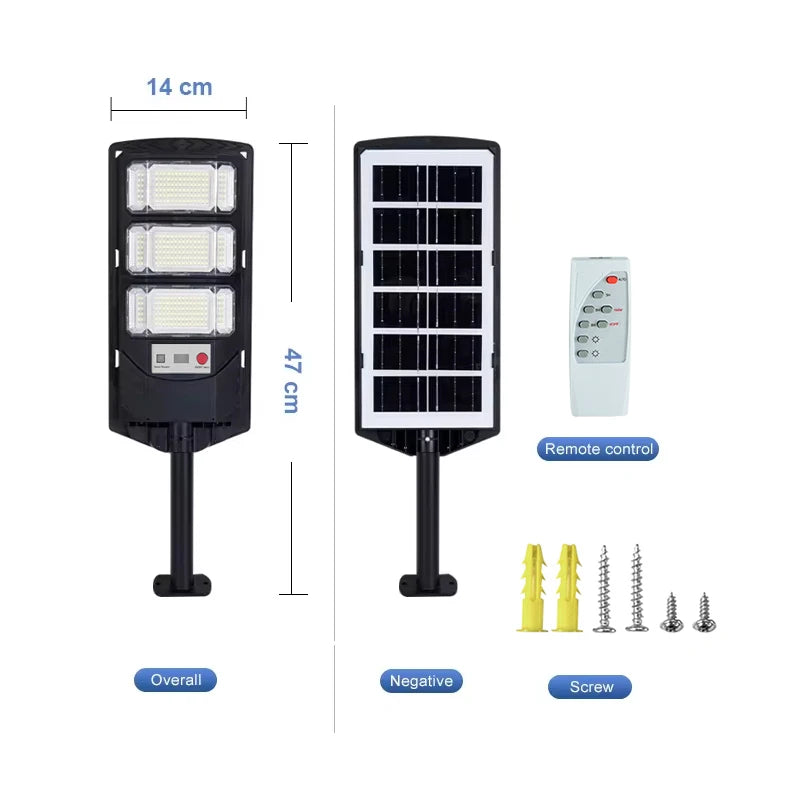 Solar-LED-Flutlicht – Bewegungssensor, IP65, 600W/800W/1200W