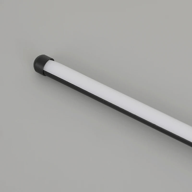 Modern Black LED Bar Wall Lamp – Dimmable, 60/80/100 cm