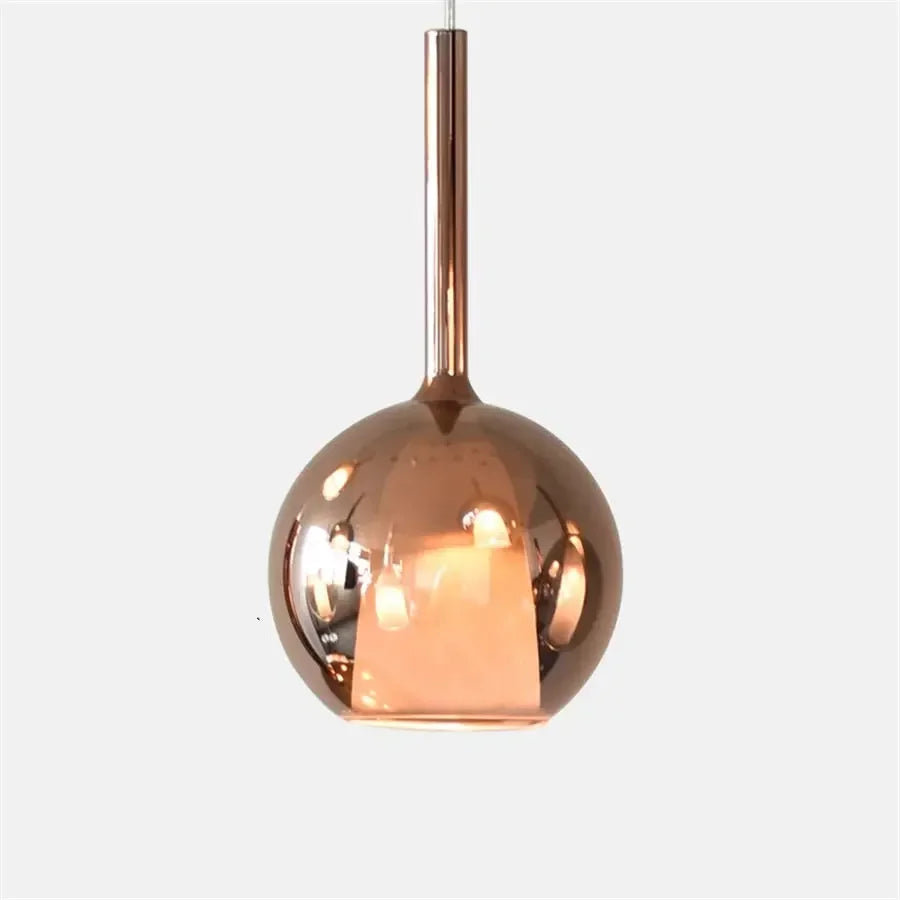 Glass Penta Glo LED Pendant Light – 15, 20 or 25cm | 4 Colours