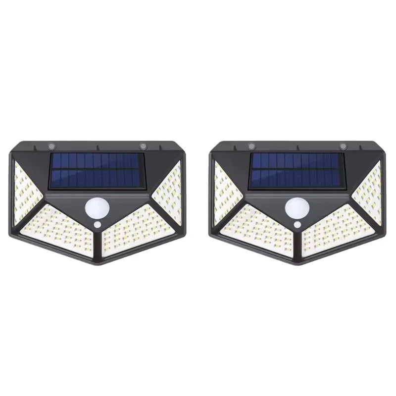 Solar LED Flood Light | 100 LED | Motion Sensor | 3 Modes