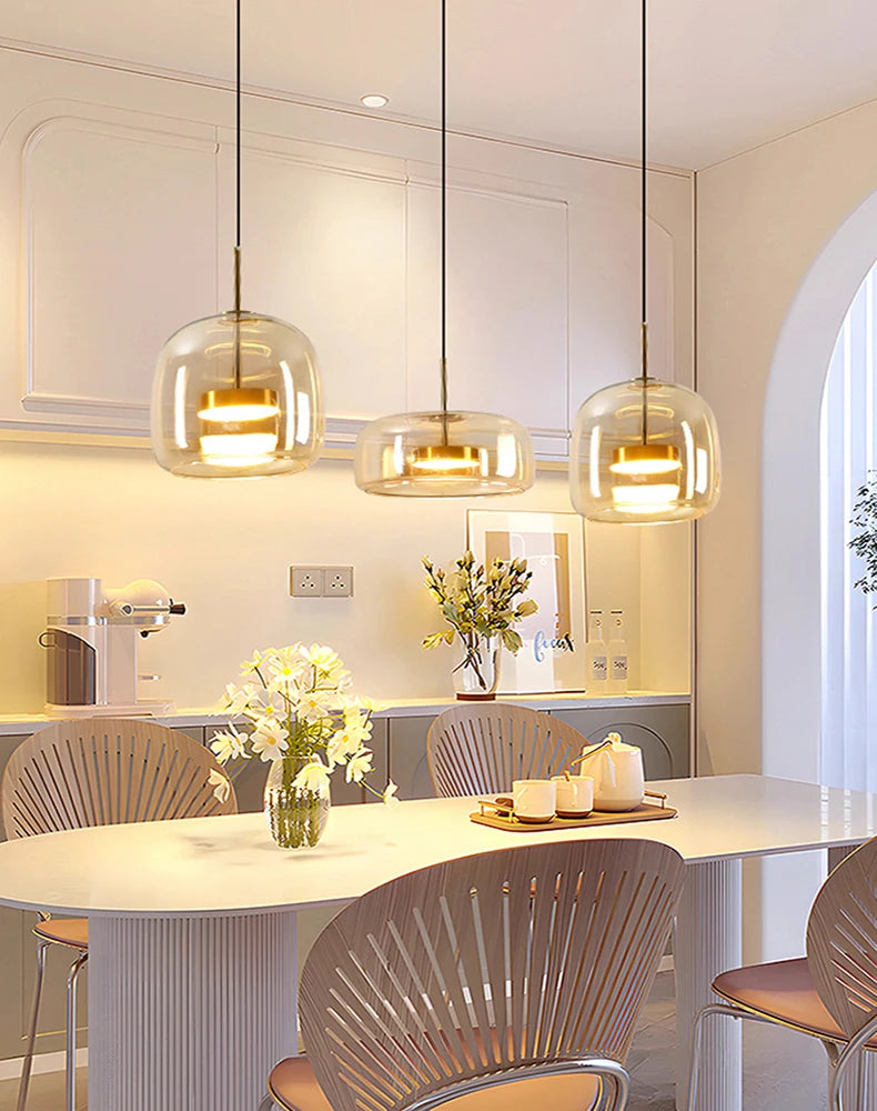 Modern LED Pendant Chandelier – Multi-Style Smart Lighting