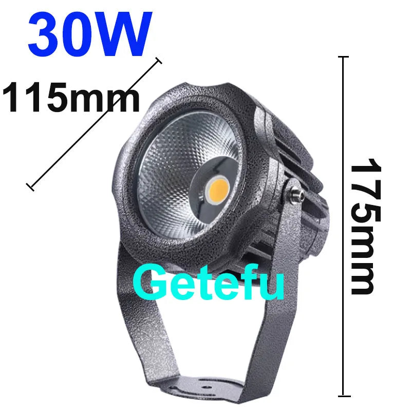 LED-Außenstrahler für Rasen | 10–40W Wall Washer Flutlicht