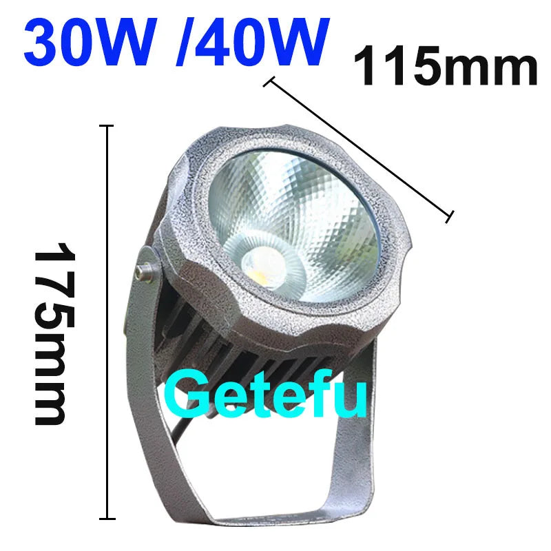 LED-Außenstrahler für Rasen | 10–40W Wall Washer Flutlicht
