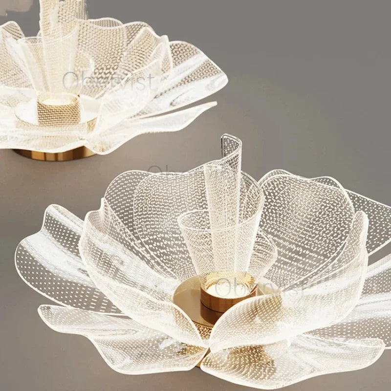 Luxury Flower Design LED Ceiling Light – 35, 45 or 55cm | Dimmable