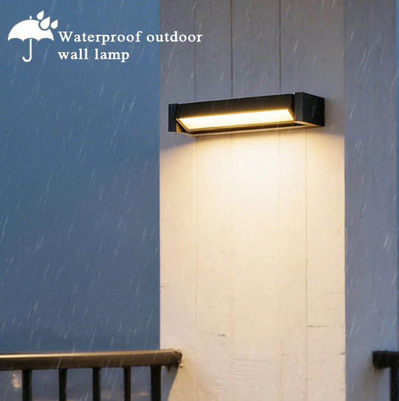 LED-Außenwandleuchte | 350° verstellbar | 12W–30W | IP65