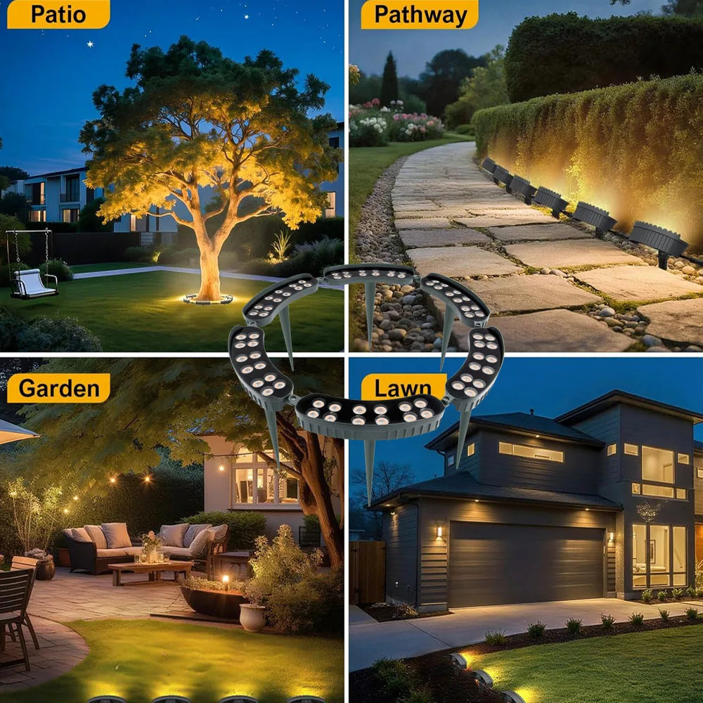 IP65 LED Baum-Anstrahler – Außenleuchte für Garten und Landschaft