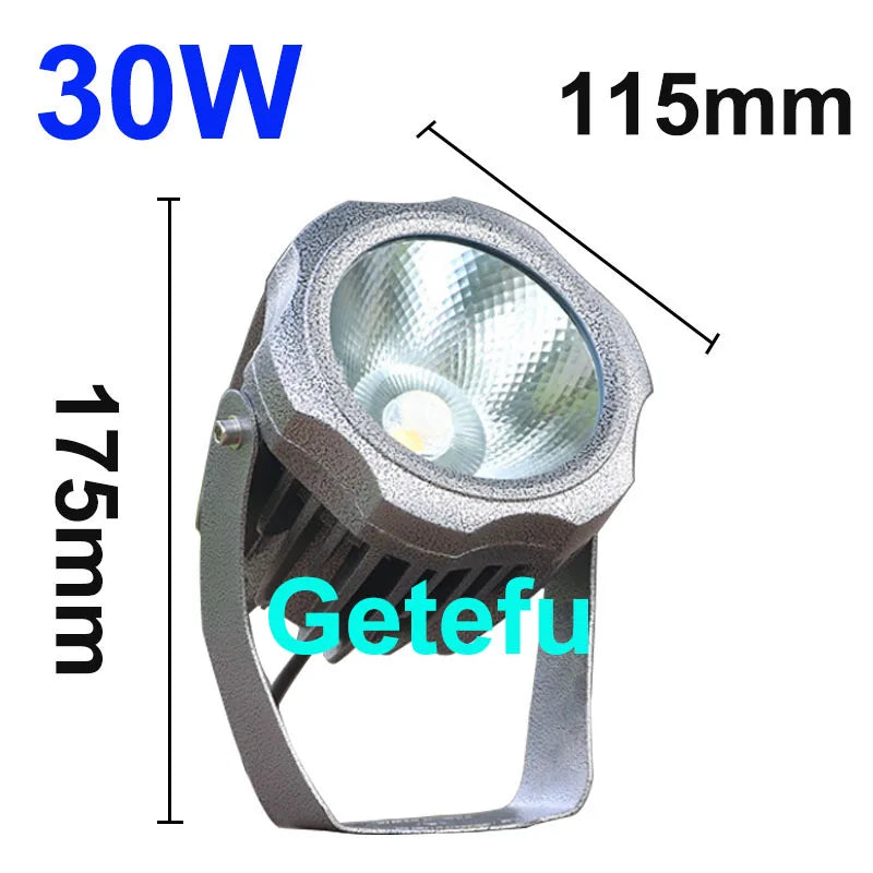 LED-Außenstrahler für Rasen | 10–40W Wall Washer Flutlicht